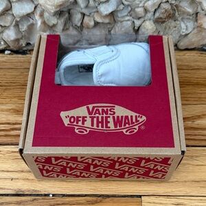 Vans Classic White Slip-On Shoes